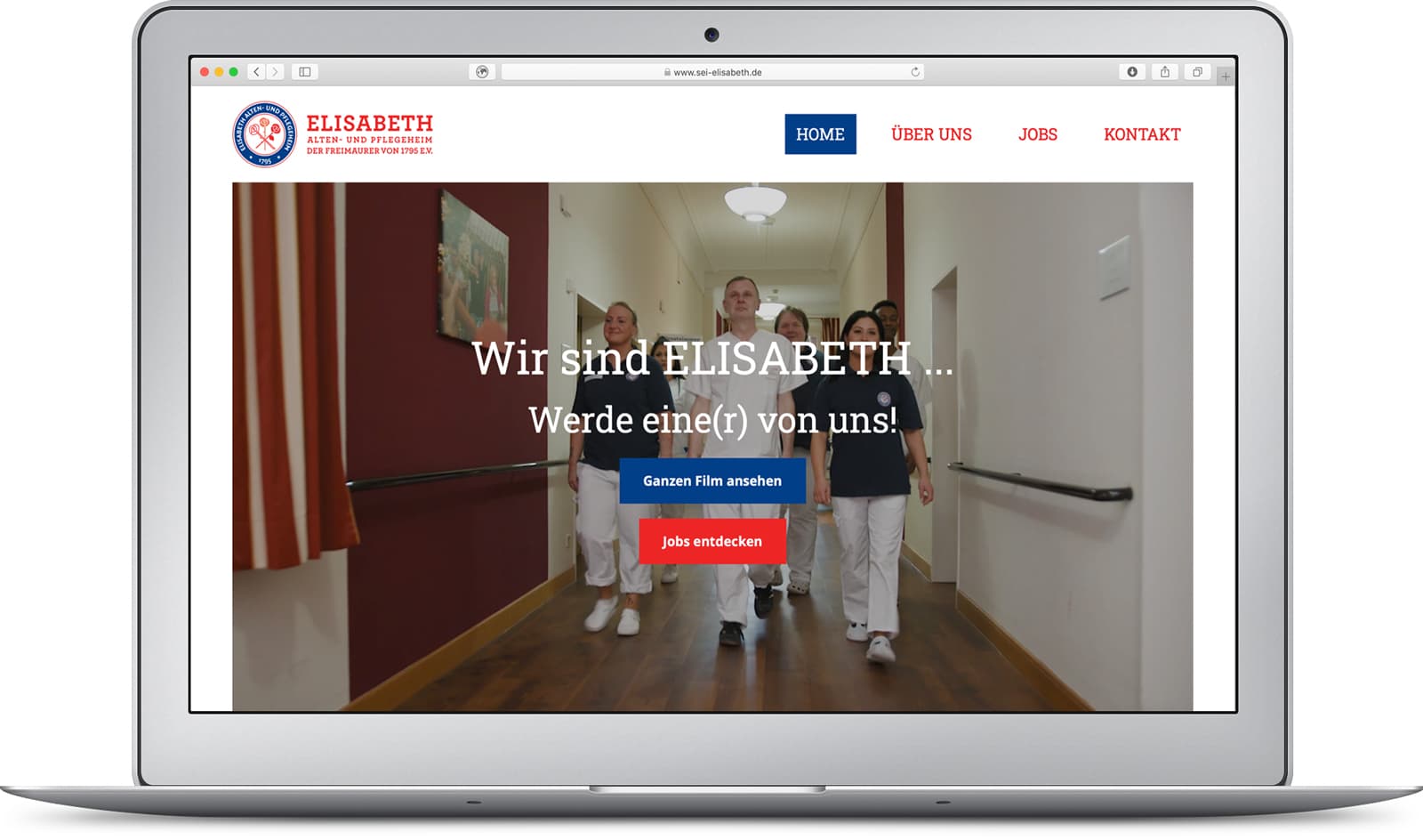 Rückemänner Werbeagentur Elisabeth Altenheim Recruiting Kampagne Website